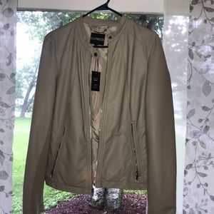 Express leather jacket